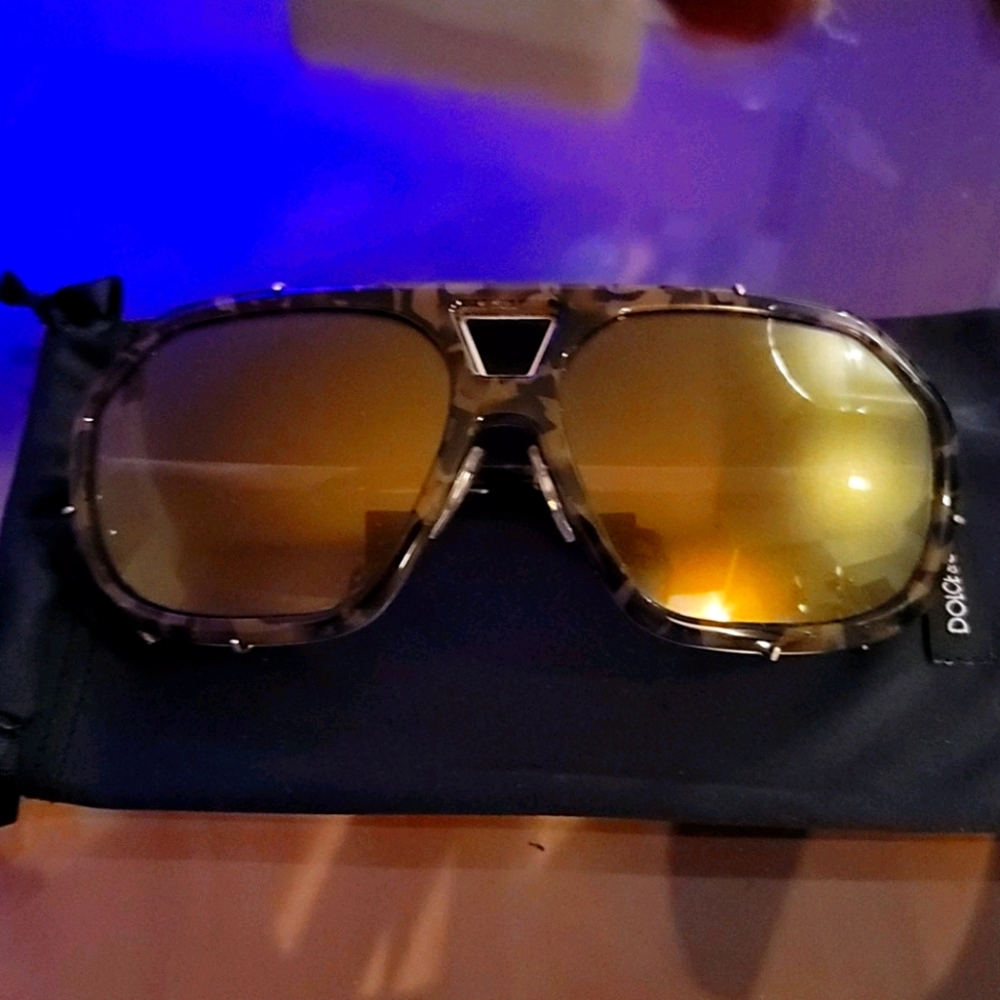 Dolce and Gabbana Aviator Glasses
